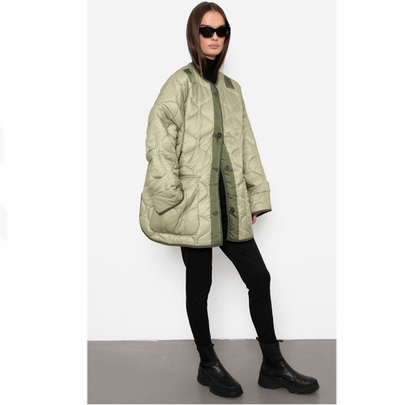 Commense Jackets & Blazers - Commense Teddy oversized Quilted Jacket Sz XL NWT